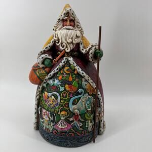 Jim Shore Vintage 2005 Heartwood Creek Santa Figurine 12 Days Christmas 4003272